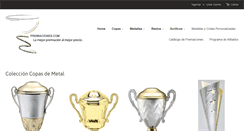 Desktop Screenshot of premiaciones.com